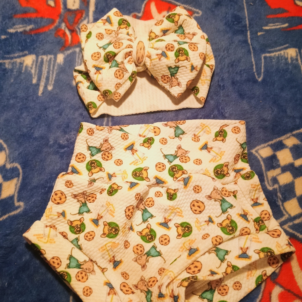 Bow & Bummie Set 6-9m